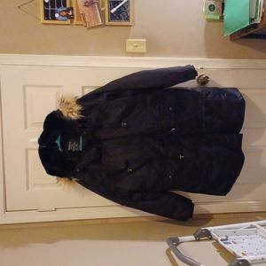 Black Torrid 3 in 1 twill Parker Coat Size 3